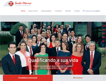 Tablet Screenshot of chsantamonica.com.br